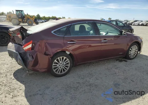 2013 Toyota Avalon Hybrid z USA, uszkodzony, nr VIN 4T1BD1EB4DU007296